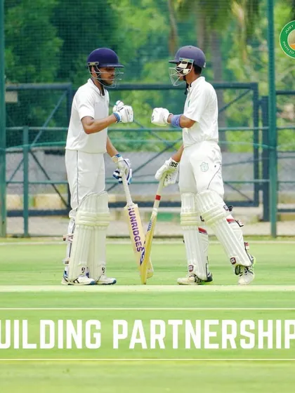 Building partnerships on and off the field. We teach our players the importance of communication, trust, and complementing each other's strengths to achieve team success.
