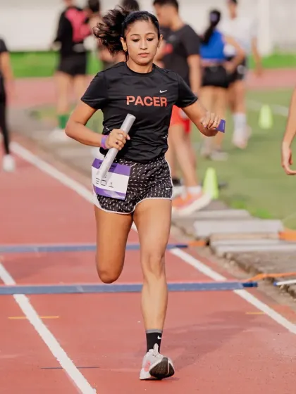 Speed, power, and teamwork on the track. Running a 400m relay requires a different kind of explosive strength and precision. My training programs incorporate varied workouts, including track intervals, to build your speed and versatility as a runner.