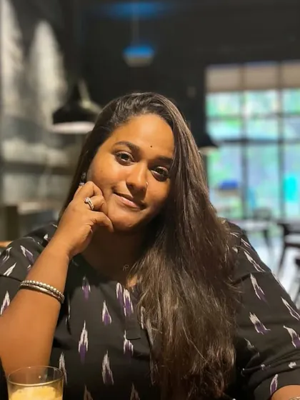 The beautiful Vanita Kharat in our most breathable black Ikat co-ords. It's all about effortless elegance and comfort, and she wears it so well.