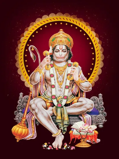 Lord Hanuman, also known as Anjaneya, is the symbol of courage, devotion, and selflessness. His blessings help us navigate life's challenges with determination and grace.