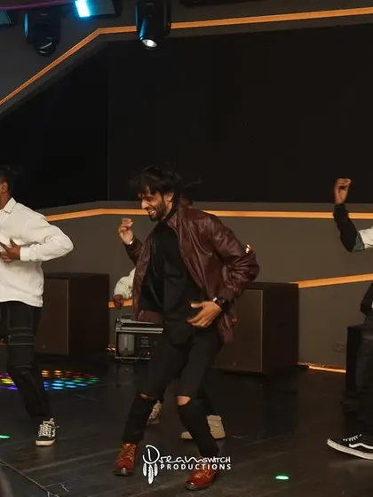 The instructors trio in action during their performance at the RDI party.