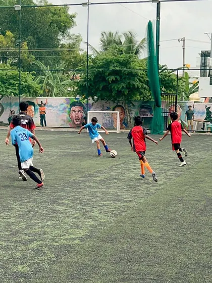 Our U-9, U-11, U-13, and U-15 teams engaging in competitive practice matches against Bengaluru United FA, a crucial part of their pre-season and ongoing development.