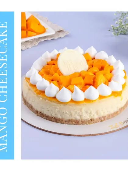 The king of fruits deserves a royal dessert. Our Mango Cheesecake has a velvety, baked cheesecake base and is topped with fresh mango pulp and generous chunks of Alphonso mangoes. It's a true taste of summer.