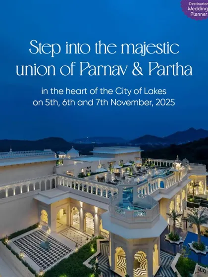 Step into the majestic union of Parnav and Partha at Aurika, set in the heart of the City of Lakes.