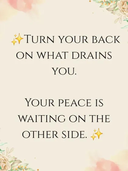 Inspired by the Eight of Cups, this message is about protecting your peace. Sometimes, the most powerful move is to turn your back on what drains your energy. Your tranquility is waiting on the other side.