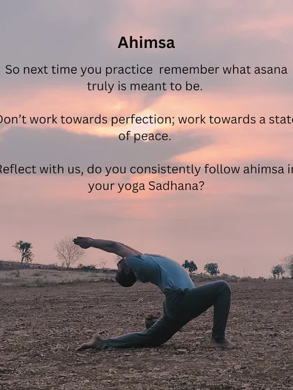 This series explores Ahimsa (non-harm) in asana practice. Asana should be steady (sthira) and comfortable (sukha). We practice Ahimsa by moving with the breath and working towards a state of peace, not perfection.