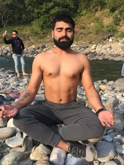 Peace cannot be forced; it can only be achieved by understanding. I find my peace and mindfulness through meditation, often in nature. This practice helps balance the intensity of physical training.