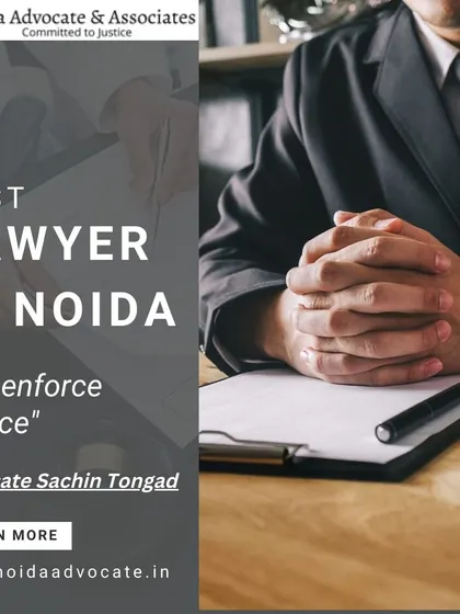 We enforce justice. As a qualified and experienced lawyer in Noida, we have expertise in a wide variety of cases and are ready to represent you.