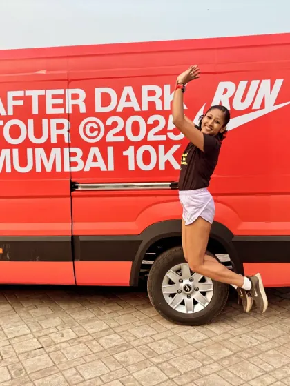 Get in, we're going running! The Nike After Dark Tour is all about championing women in running, and I'm thrilled to be a part of it.