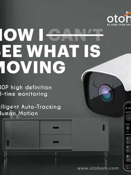 Our smart cameras provide 1080p high-definition, real-time monitoring. With intelligent auto-tracking of human motion, you can clearly see and track any activity around your property directly from our app.