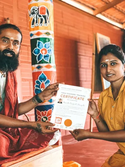 Completing your 300-hour training is a profound achievement. I take great pride in presenting each graduate with their internationally recognized Yoga Therapy Teacher Training certificate, marking the start of their new chapter as a healer.