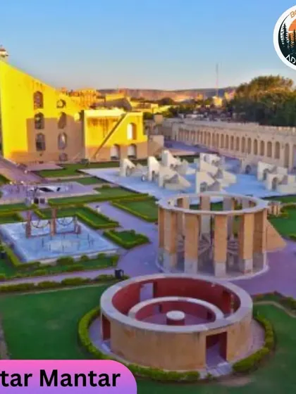 The Jantar Mantar in Jaipur, an astronomical observatory featuring the world's largest stone sundial, is a fascinating UNESCO World Heritage site.