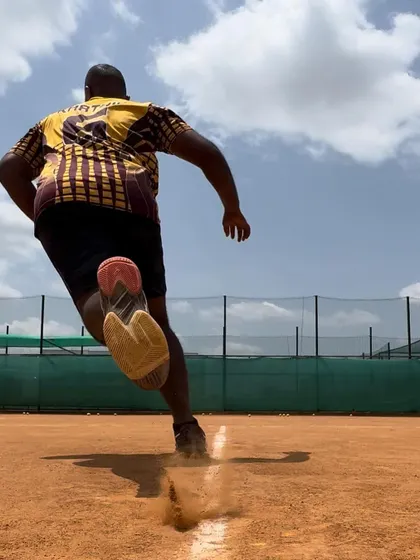Sliding on the clay court. This technique is essential for optimizing movement and performance on this surface. We offer comprehensive training on all court types.