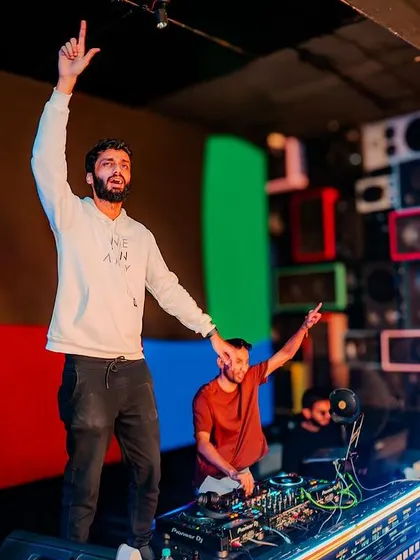 The energy is always high when I'm on the console with my hype man.