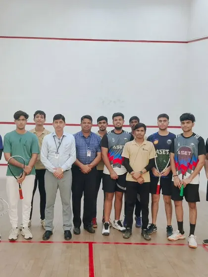 Our team organized the Silver Jubilee of Squash Sangathan 2024 at Amity University, Noida. We are grateful for the collaboration with the university's faculty.