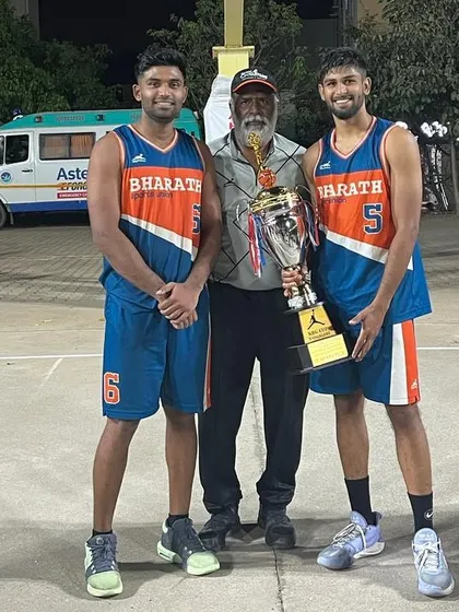 Posing with the runner-up trophy from the KBG Cup 2024. We fought hard and will come back stronger.