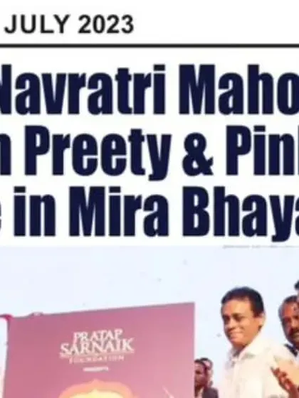 The headline says it all. We were thrilled to announce our first-ever Navratri event in Mira Bhayandar.