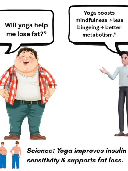 Will yoga help you lose fat? Absolutely. It boosts mindfulness, which leads to less emotional eating, and improves insulin sensitivity, which helps your body manage metabolism more effectively.