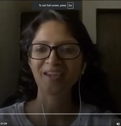 This was me on May 21, 2020, hosting my very first online masterclass. No fancy setup, just 100% commitment.