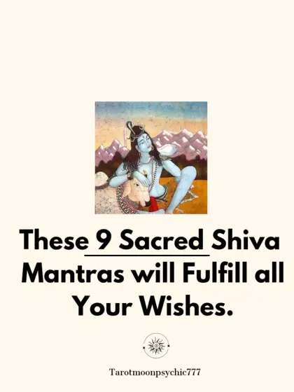This collection of nine sacred Shiva mantras is known to help fulfill your deepest wishes. By chanting them with devotion, you can invoke Lord Shiva's grace to make the impossible possible.