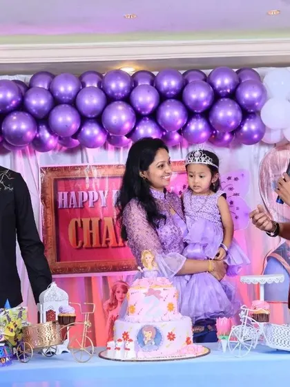 Interacting with the birthday girl and her family. Making the child feel special is my top priority at any birthday celebration.