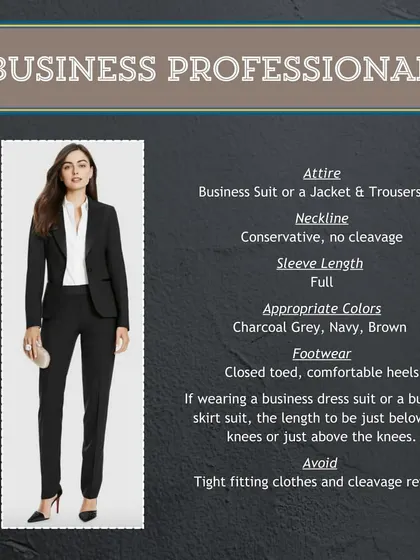 A Business Professional look is your armor in the corporate world. This guide breaks down the essentials of a powerful work outfit, from the right suit fit to appropriate colors, ensuring you project authority and confidence in every meeting.