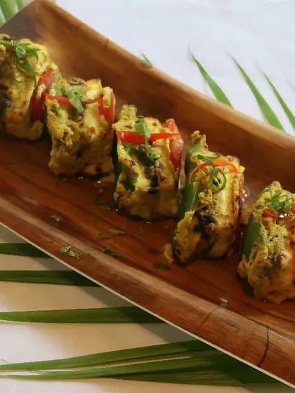My chefs don’t just cook, they create. This Paneer Bharwan Tikka is a perfect example, with every ingredient chosen with care and every flavour balanced with precision.