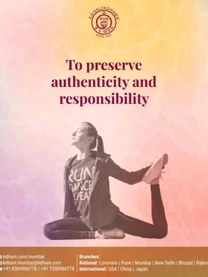 Authenticity and responsibility are the pillars of our teaching. This is preserved through a deep, scientific understanding of each practice, which has been our guiding principle for a century.