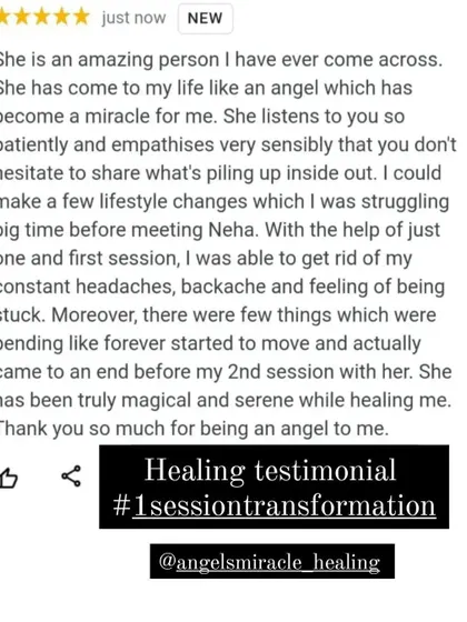 Healing can happen faster than you think. This client experienced a transformation after just one session, finding relief from constant headaches, backaches, and a feeling of being stuck. It shows the immediate potential of this work.