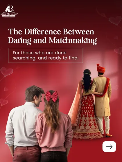 This is the difference between dating and matchmaking. It's for those who are done searching and are ready to find a partner with clarity and commitment.