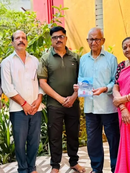 A multi-generational family stands proudly with our team, ready to embrace a future with lower electricity bills and a smaller carbon footprint.
