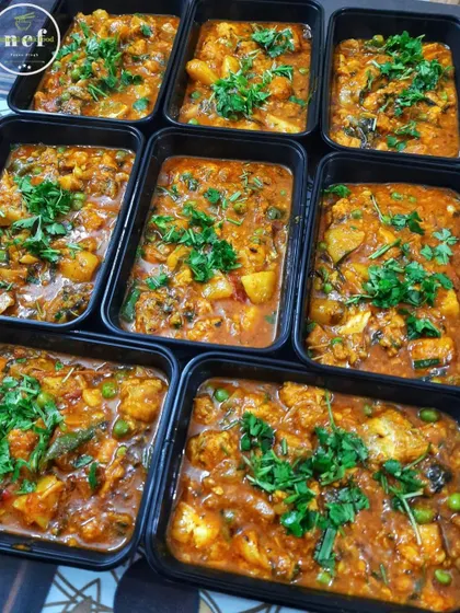 Trays of my 'Sareng thongba' (Boal fish curry) ready for a bulk order. This is a classic Manipuri dish, and I make it just like it's made back home.