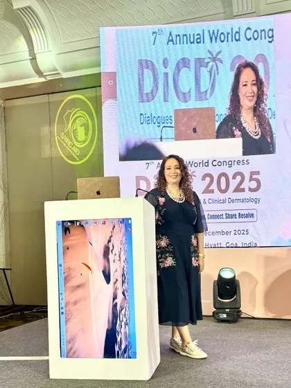 On stage at DiCD 2025, ready to share my insights. Speaking at these events is a responsibility I take very seriously.