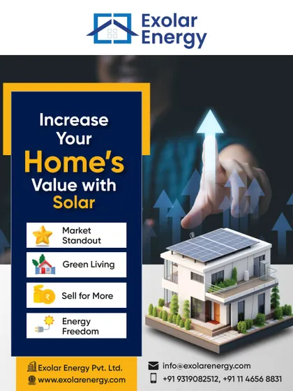 A solar installation does more than save you money on bills; it increases your home's value. A solar-powered home is a market standout, represents green living, and gives you true energy freedom.