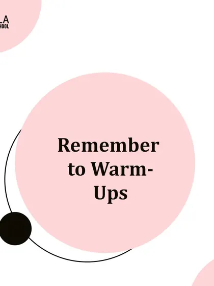 A reminder to warm up before singing. I teach techniques to protect the voice and improve performance, whether you're singing pop, rock, or jazz.