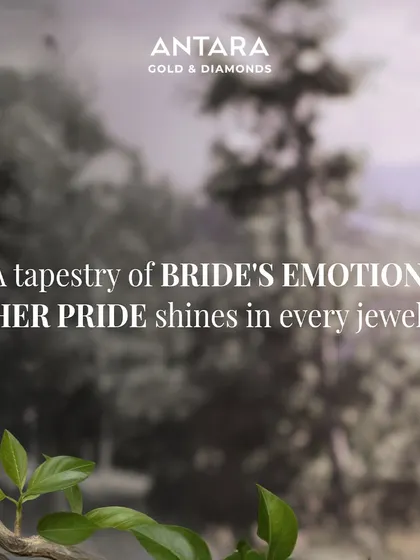 A tapestry of her pride, where every jewel shines bright, reflecting the essence of her bridal journey.