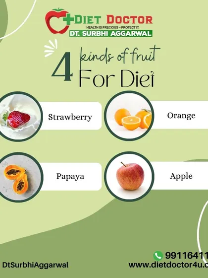 These four fruits are excellent choices for any diet. Strawberries, oranges, papayas, and apples are low in calories but high in essential vitamins and fiber, making them perfect for healthy snacking.