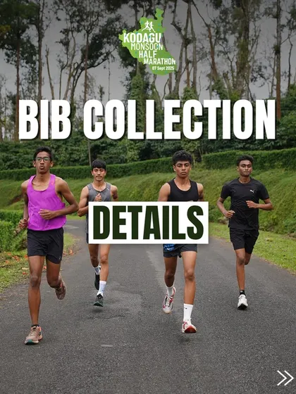 Your journey to the finish line begins here. We provide all the details for BIB collection, so you can get your kit and get race-ready.
