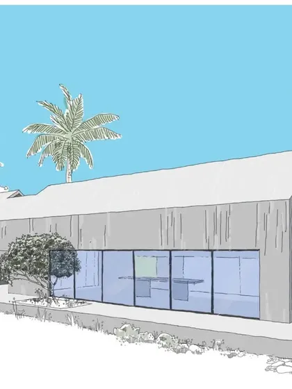 For us, everything begins with a sketch. It is our way of thinking, of giving form to an idea as it evolves. These initial drawings for an artist's studio show the journey from a loose concept to a more defined architectural plan, long before any software is opened.
