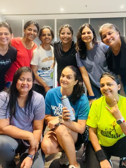 A "thankful Wednesday" post. Even when I forgot my speakers, this amazing group was supportive and we found a way to work out and have fun.