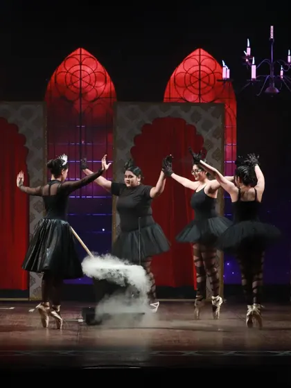 The evil princesses and their cauldron. This was one of the most memorable and visually striking scenes from the show.