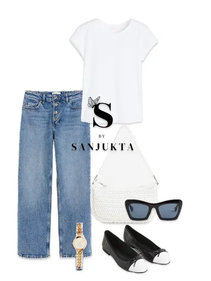 Sometimes, the best look is the most simple. A perfect white tee and well-fitting blue jeans are timeless. I help you find those high-quality basics that form the foundation of a versatile and effortlessly chic wardrobe.