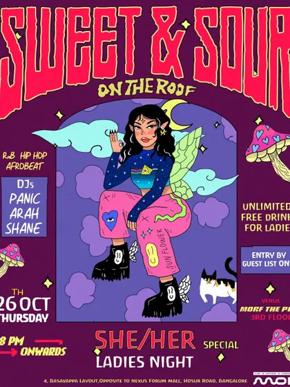 The "She/Her Special" at Morf The Pub. We always make sure the ladies are treated right with unlimited free drinks.