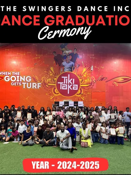Another angle of our huge graduation ceremony group photo. The entire community comes out to support our talented dancers.