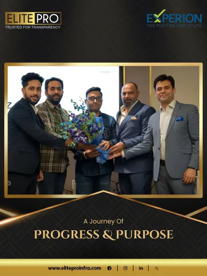 Our leadership team meeting with partners at Experion. This image represents our journey of progress and purpose, built on trust and a shared vision with the developers we work with.