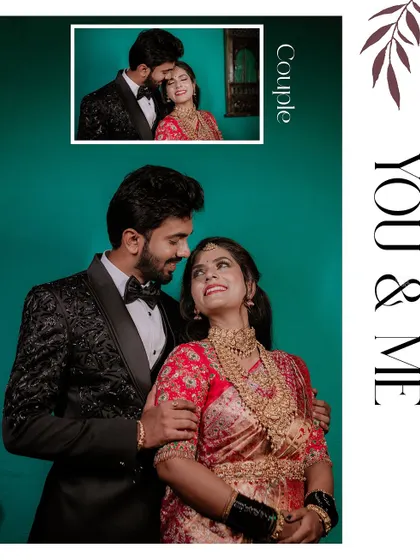 Duplicate of image 101, a modern wedding album design.