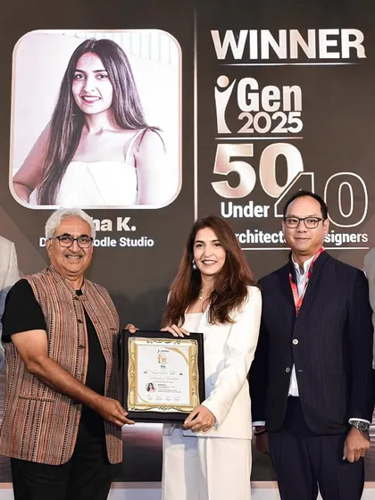 Maha was honored to be recognized as one of India’s Top 50 Architects Under 40. A moment to pause, reflect, and be grateful.