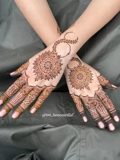 The beautiful symmetry of mandala art is so calming to create. This intricate design is perfect for someone who loves detailed work that feels both traditional and timeless.
