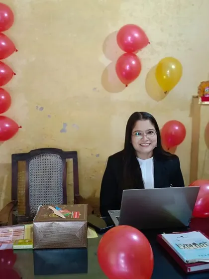 A small celebration in my office. It is important to acknowledge good days and positive outcomes.