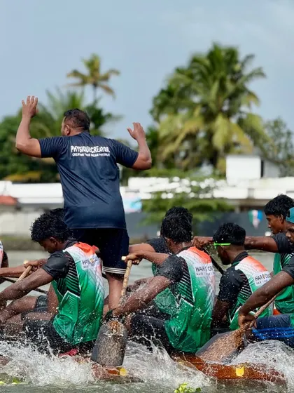 On the water with the UBC Kainakary dragon boat team, ensuring their power output is synchronized and explosive for race day. This is where gym work meets real-world performance. My role is to be the strength and conditioning coach, translating raw power into competitive speed.